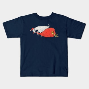 Christmas goat Kids T-Shirt